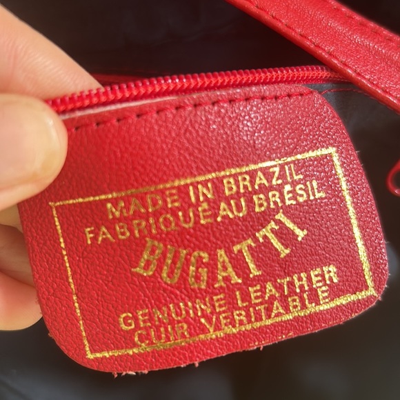 Red VINTAGE leather purse 🇧🇷 - Picture 6 of 11